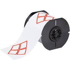 1" LABEL TAPE, BLACK ON WHITE, BROTHER TZE251